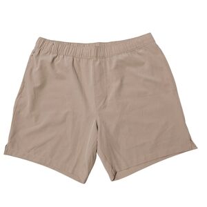 0.1 ALGO Men's Performance Stretch Tan Shorts Size L NWT
